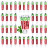 KRIZJUES dentifrice voyage lot 60 tubes pratique pour la famille en déplacement.
