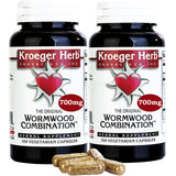 Kroeger Herb Wormwood Combination – gélules armoise et noix-noire, antioxydants naturels