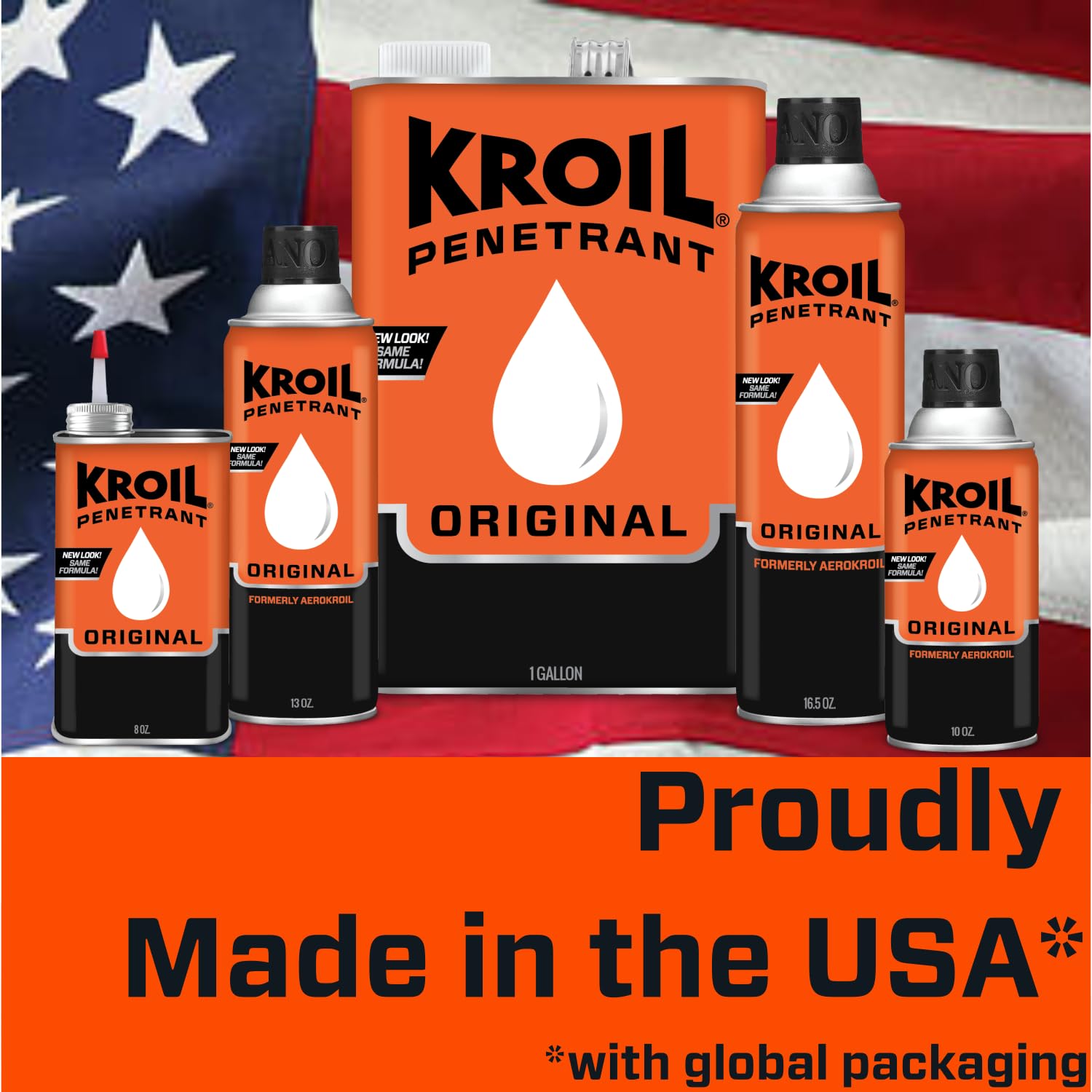 Kroil Original nettoyage depots carbone, élimine les dépôts et prépare les surfaces.