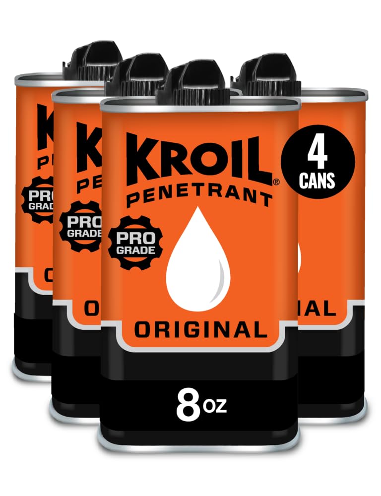 Kroil Original utilisation portes et roulements, libère rouages et roulettes de garage.