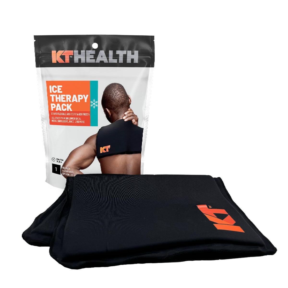 KT Health Pack glace sur le dos, refroidissement ciblé pour soulager les zones douloureuses