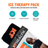 KT Health Pack glace, tissu microfibre doux et confort sur la peau