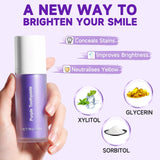Ktintar dentifrice violet avec pompe à air, dosage facile et prévision sans gaspillage.