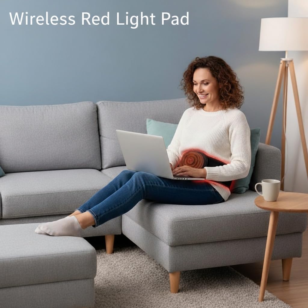 KTS Tapis lumière rouge portable intégré à une routine de 20 minutes.