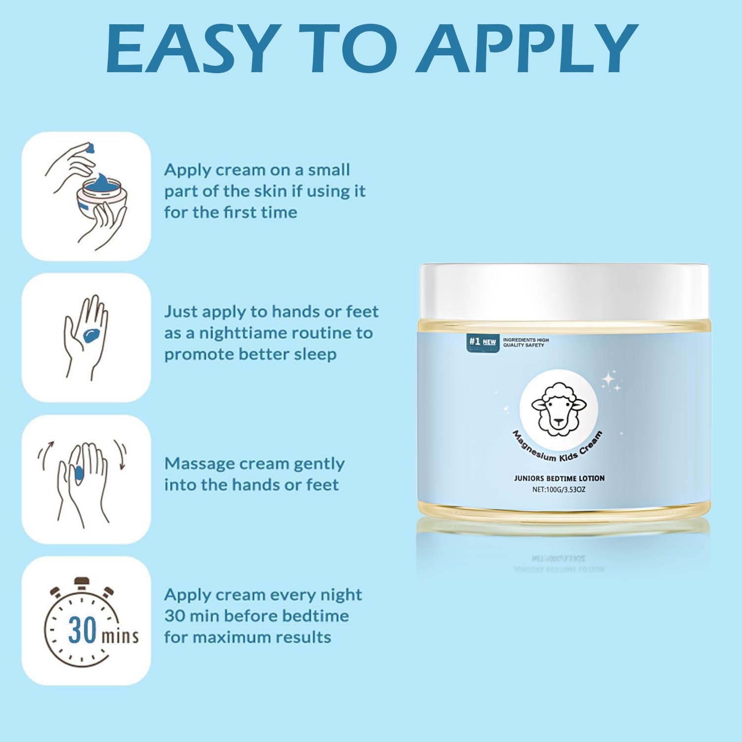 KUHSE Lotion Magnésium – formule naturelle et douce pour l’usage nocturne.