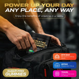 Gommes Kukaly Créatine Ananas format pratique et portable