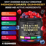 Gummies kukaly saveurs mélangées prêtes à déguster pendant l'entraînement.