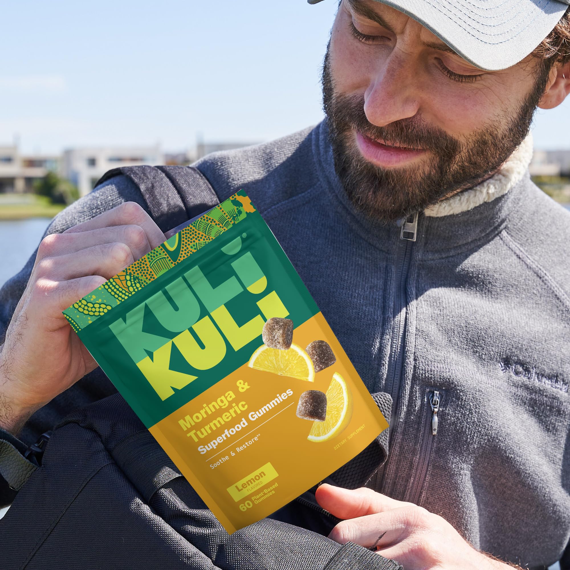 Gommes Kuli Kuli vegan sans gluten, adaptées à divers régimes