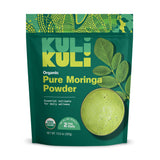 Kuli Kuli Moringa Poudre Pure: texture fine prête à l’emploi dans boissons et yaourts