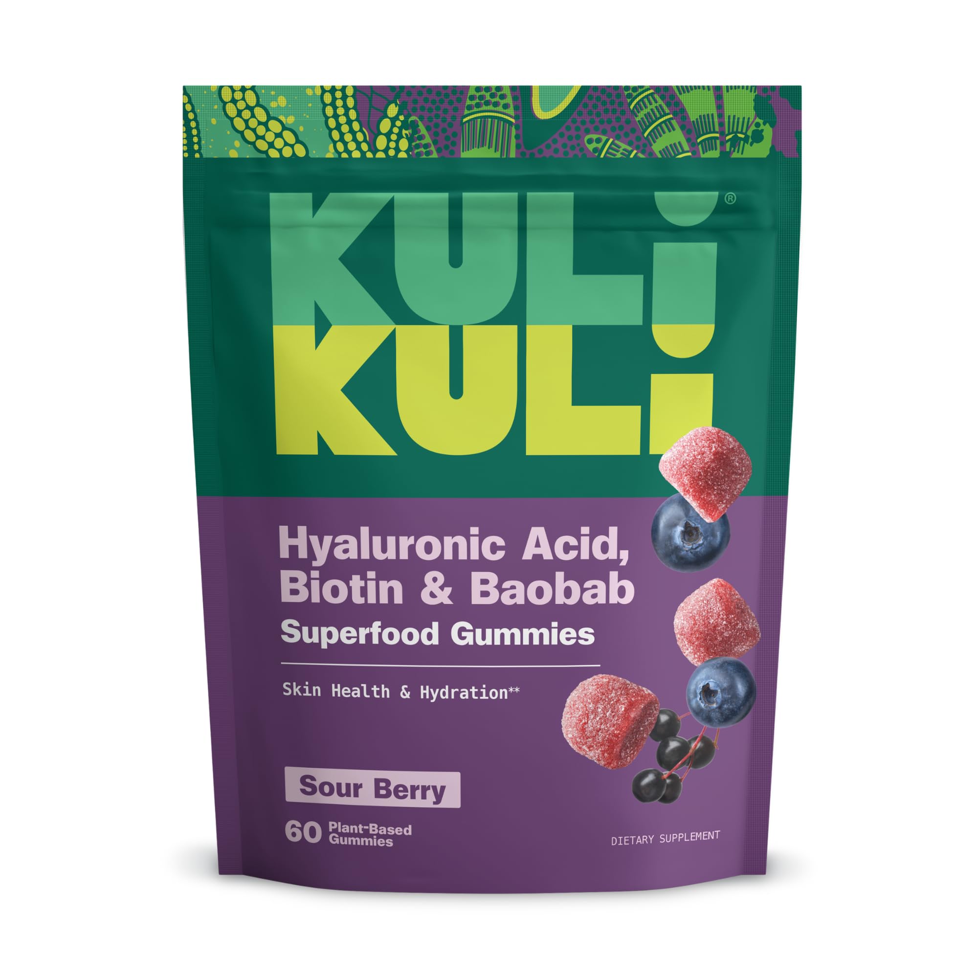 Kuli Kuli Super Gummies – boîte prête à l’emploi, idéale pour la routine peau.