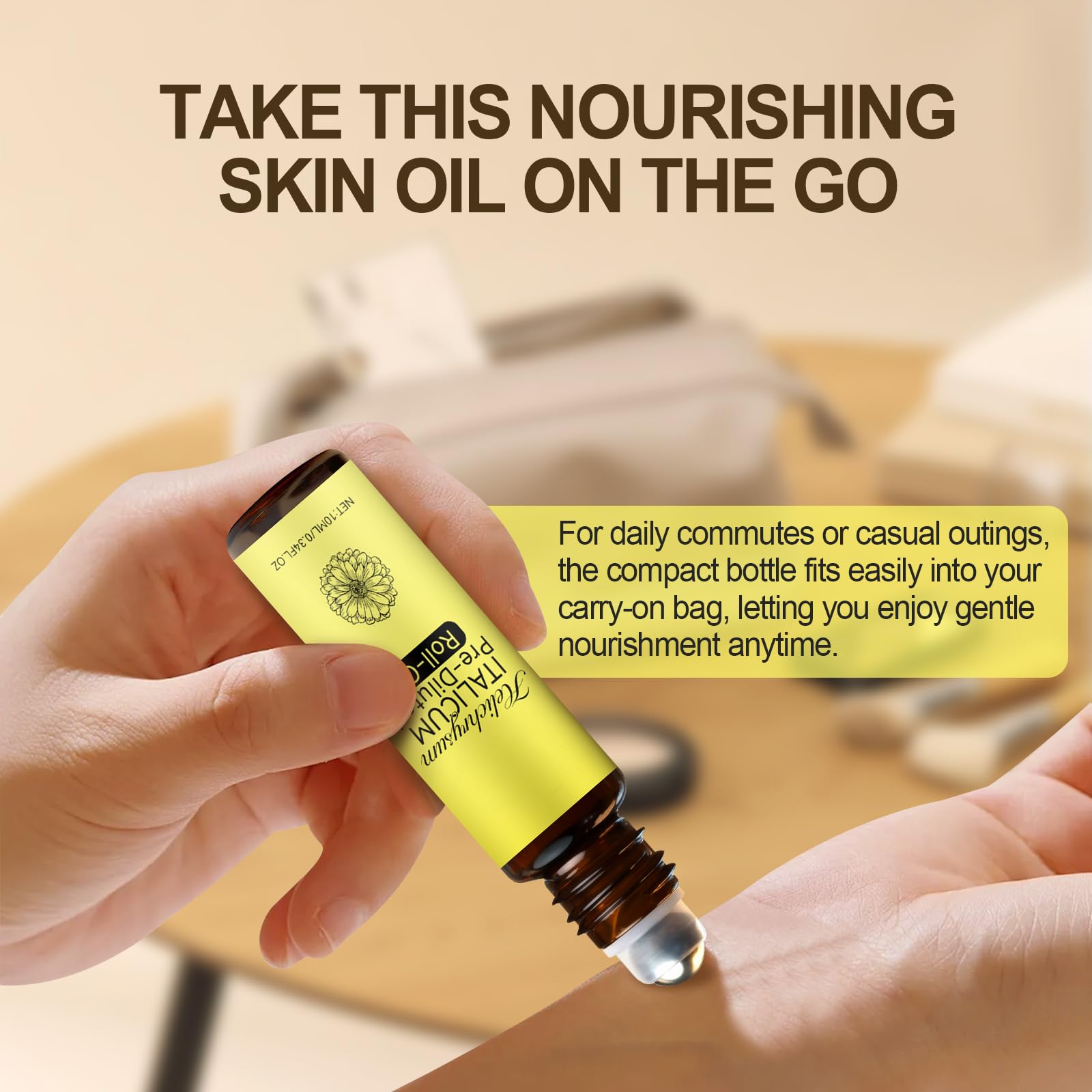 Huile KunMan jojoba et vitamine E, soin nourrissant et non gras