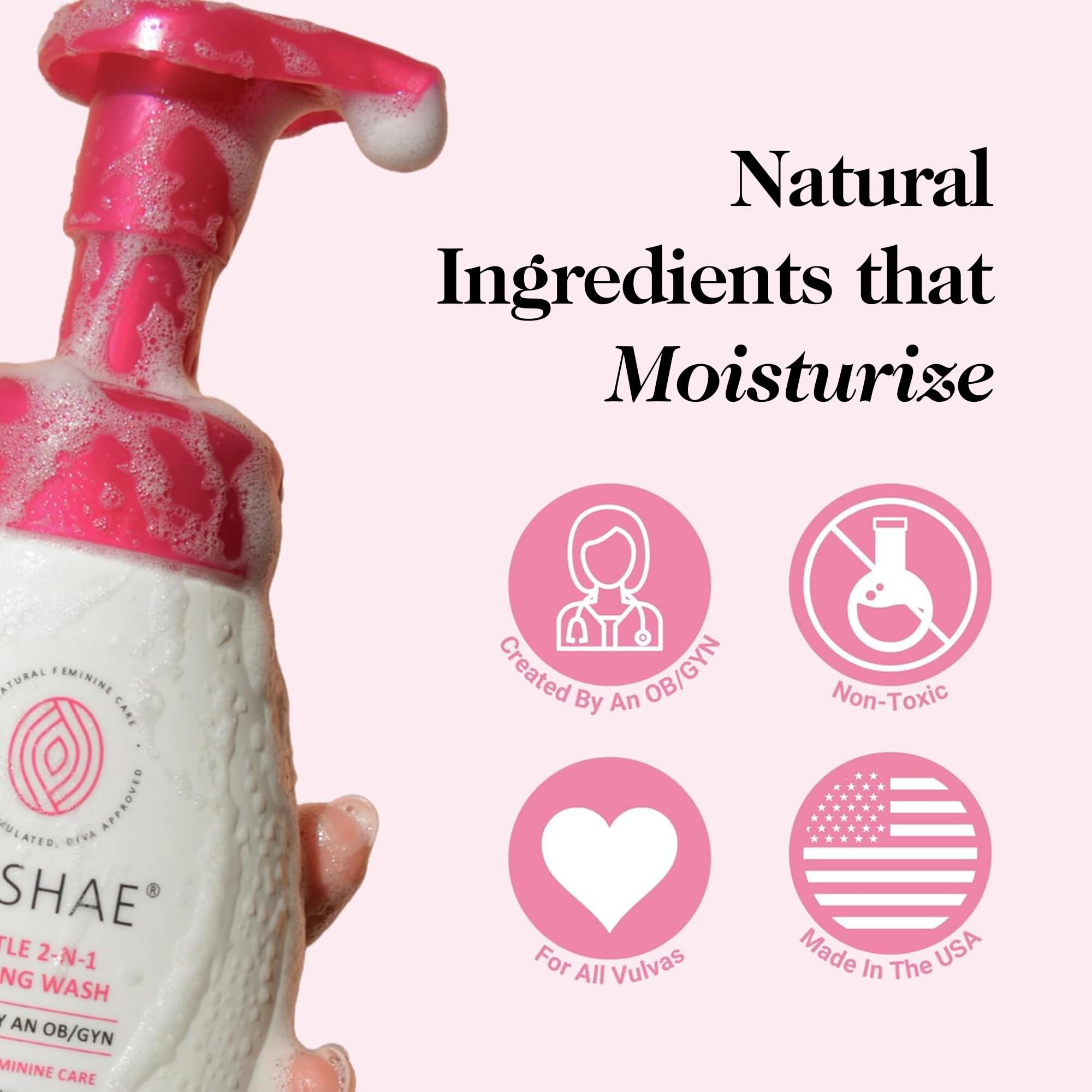 Kushae fraîcheur longue durée: sensation de propreté durable.