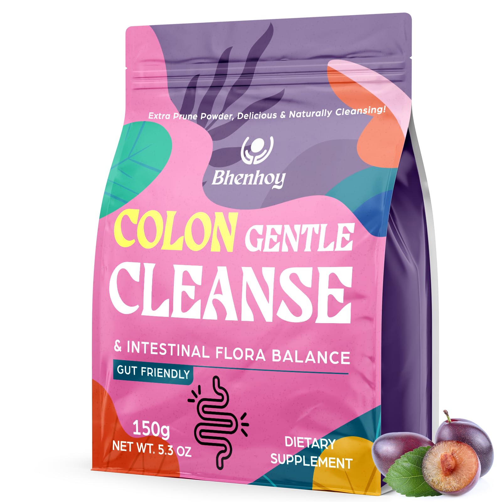 Kusofft Colon Gentle Cleanse bouteille recto, présentation pratique pour votre routine digestive.