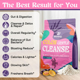 Poudre Kusofft Colon Gentle Cleanse, texture fine prête à être mélangée.
