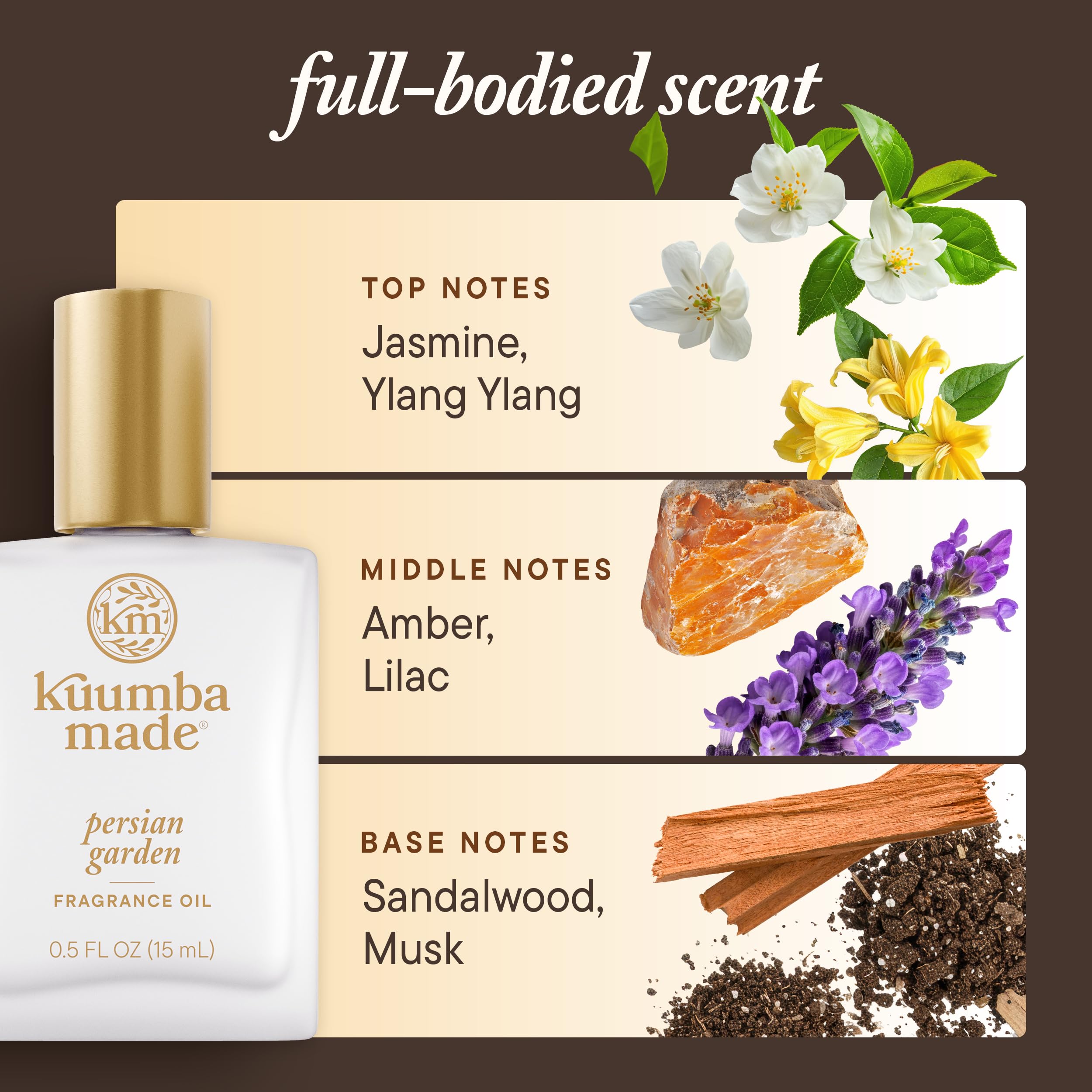 Kuumba Made Jardin Persan: formule végane respectueuse de l'éthique et du style.
