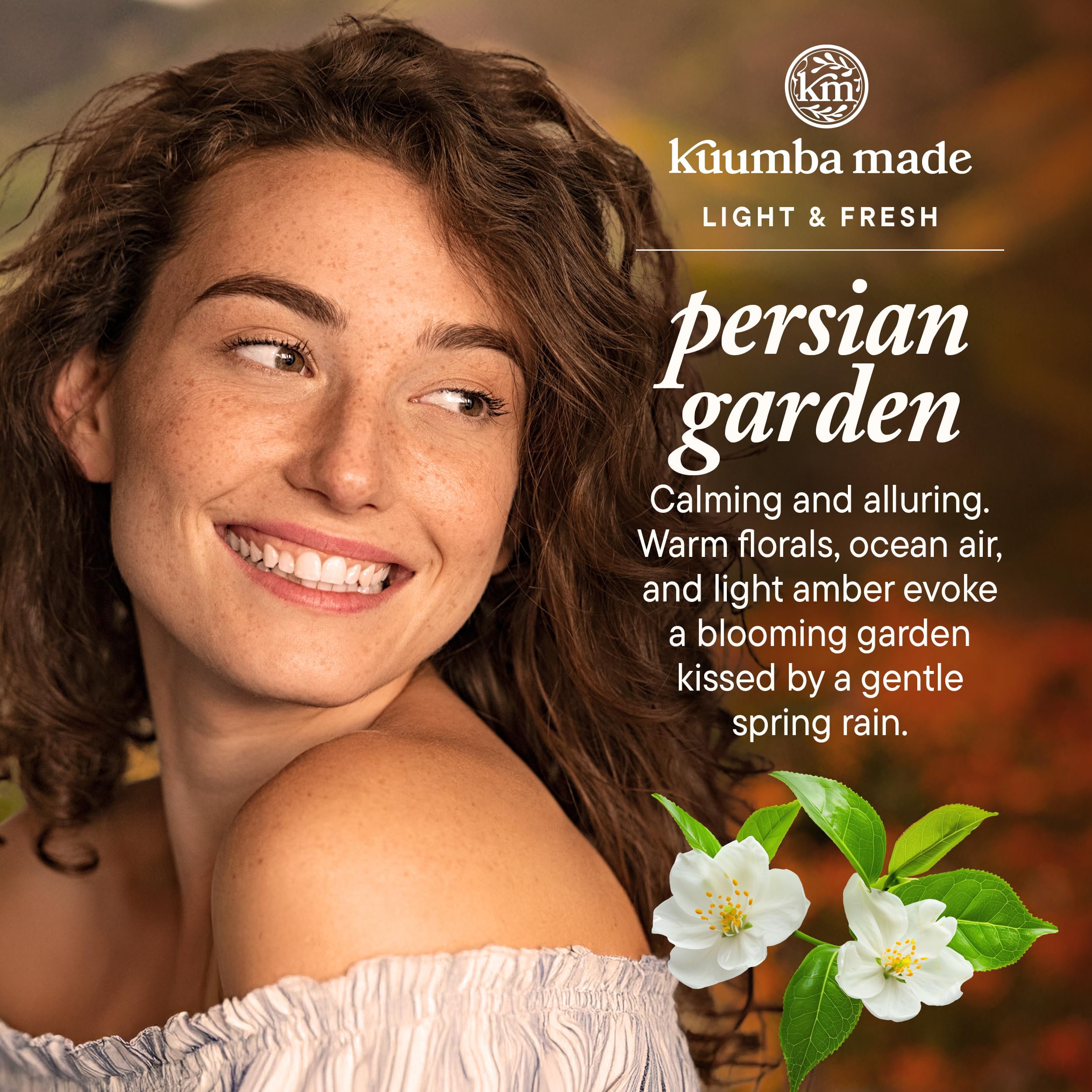 Kuumba Made Jardin Persan: applicateur-rouleau pour application précise et légère.
