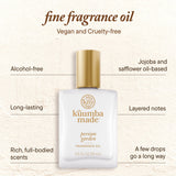 Kuumba Made Jardin Persan: ingrédients soigneusement sélectionnés pour une fragrance pure.