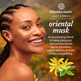 Kuumba Made Oriental Musc - notes ylang-ylang pour un accord floral.