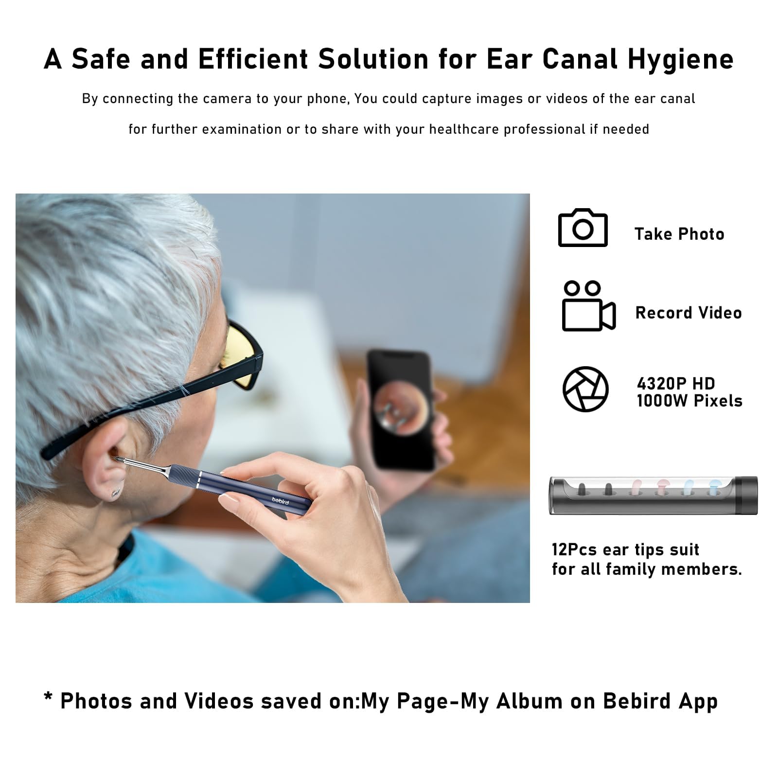 KWYBOW Note5 partage direct avec le médecin via l’application