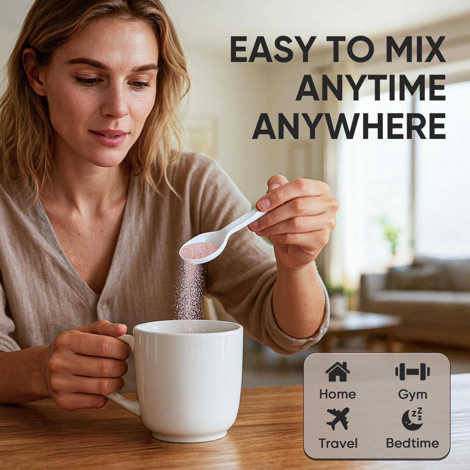 KXVUDE Relax Calming Drink Ashwagandha soutient une harmonie nerveuse naturelle.
