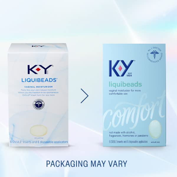 K-Y Liquibeads : sensation naturelle grâce au silicone de haute qualité.