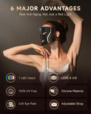 KYDJ masque 7 couleurs pour le visage, ajustement quotidien.