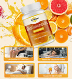 Absorption améliorée grâce aux bioflavonoïdes dans la formule Kynderynl Vitamine C.