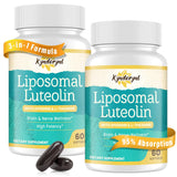 Kynderynl Liposomal Luteolin — bouteille, soutien potentiel à la concentration quotidienne.
