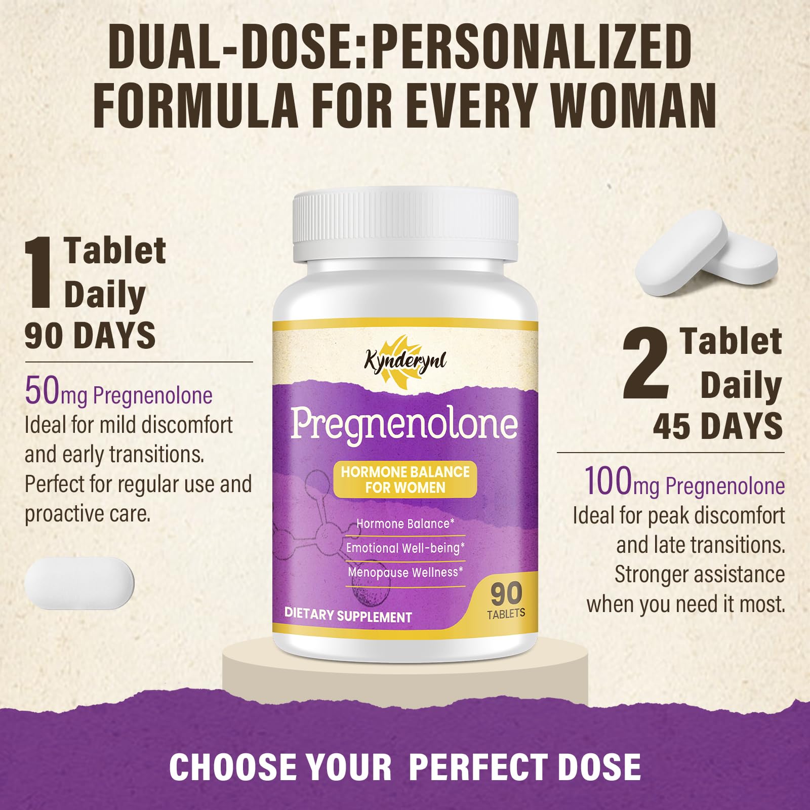 Kynderynl Pregnenolone – routine quotidienne, intégration simple à votre rituel