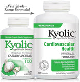Kyolic emballage bouteille: informations claires et conservation facile.