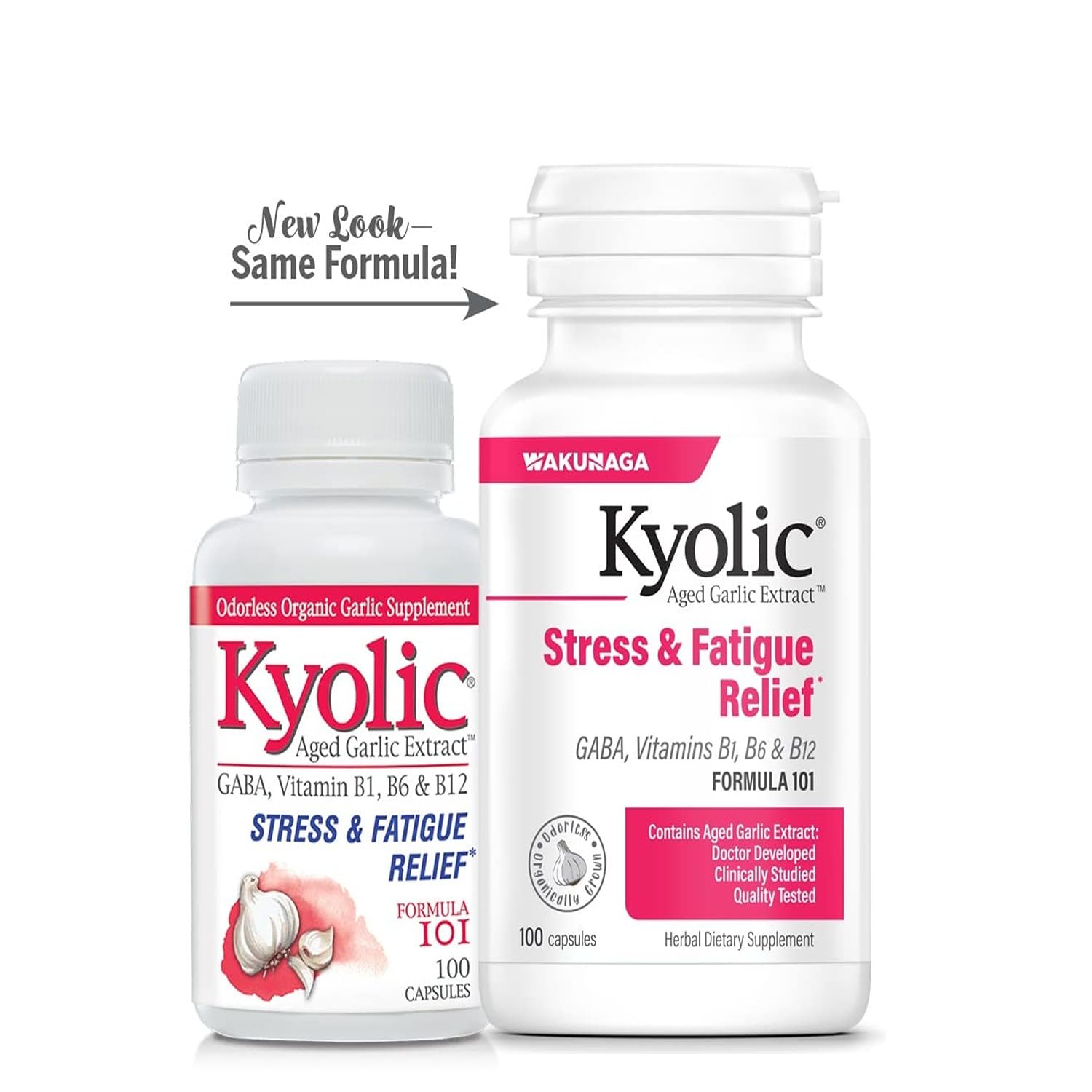 Emballage écologique Kyolic option pratique pour le soin quotidien