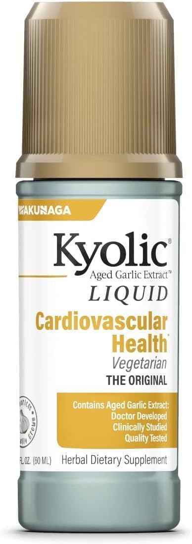 Kyolic extrait ail age – emballage et étiquette, information claire sur la qualité.