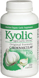 Kyolic Extrait d’Ail Vieilli, capsules faciles à avaler, soutien cardio-vasculaire potentiel.