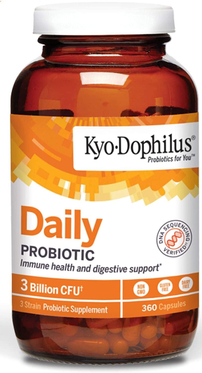 Kyolic Kyo-Dophilus, bouteille digestif: favorise l'équilibre intestinal et le confort digestif au quotidien.