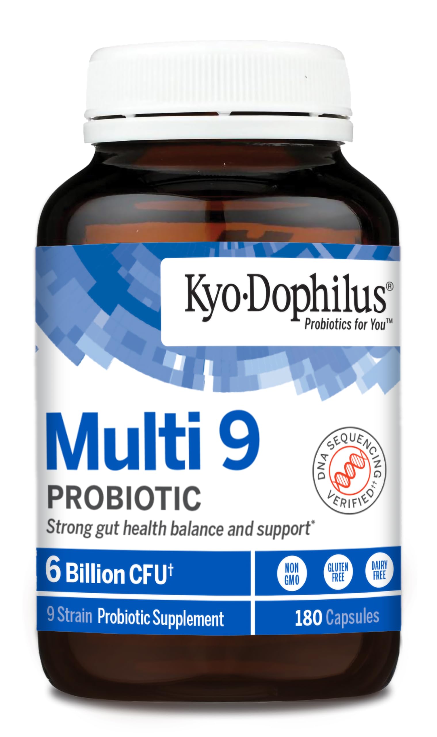 Kyolic Kyo-Dophilus : capsules faciles à avaler pour routine digestive.