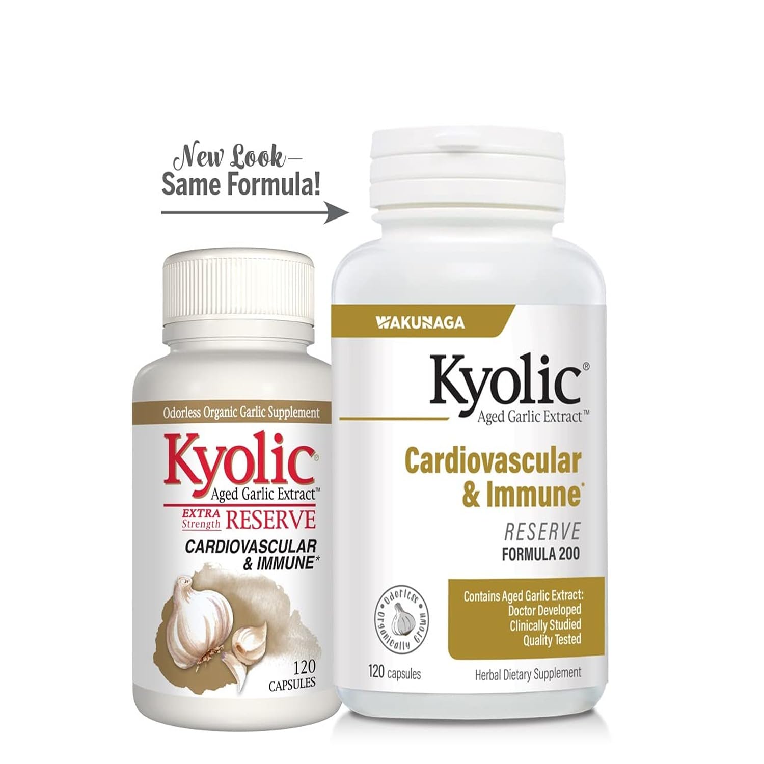 Kyolic Ail Vieilli Sans Odeur — usage quotidien plus doux et facile.