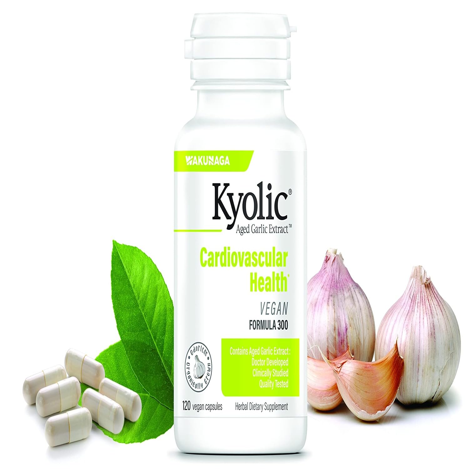 Kyolic sans odeur: ail vieilli neutralisé pour ingestion douce
