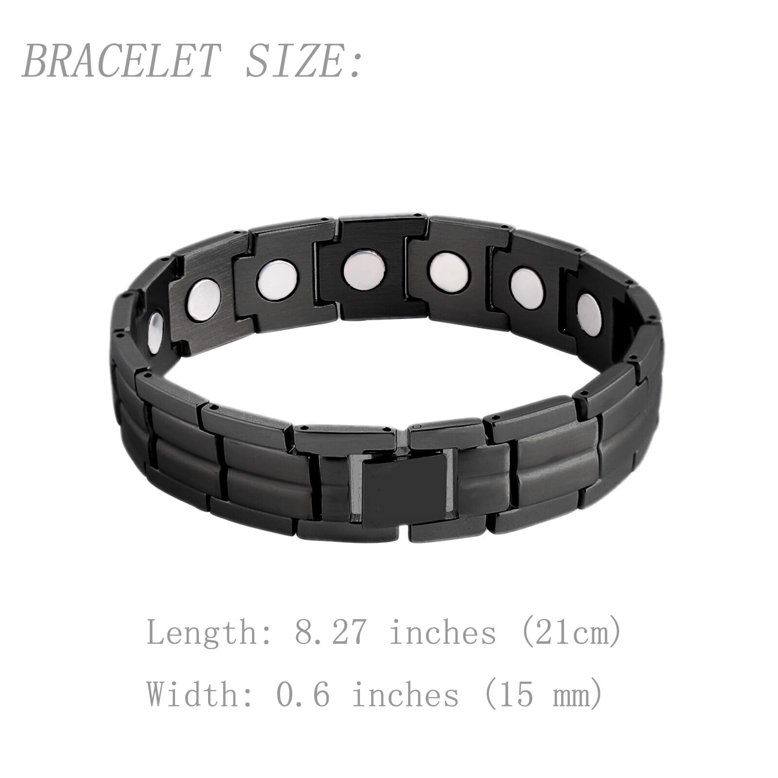 KYOSI bracelet magnétique 4000 gauss, aperçu des aimants puissants.
