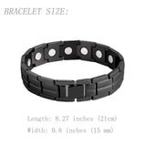 KYOSI bracelet magnétique 4000 gauss, aperçu des aimants puissants.
