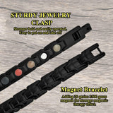 KYOSI bracelet-titanium-noir-ajustable, bracelet léger et ajustable pour un porté sur mesure.