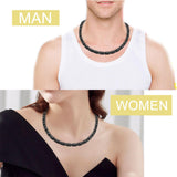 KYOSI collier design moderne en titane, durable et léger.