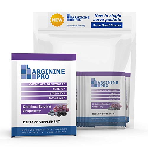 L-ARGININE PRO — sachets portables, pratique en déplacement.
