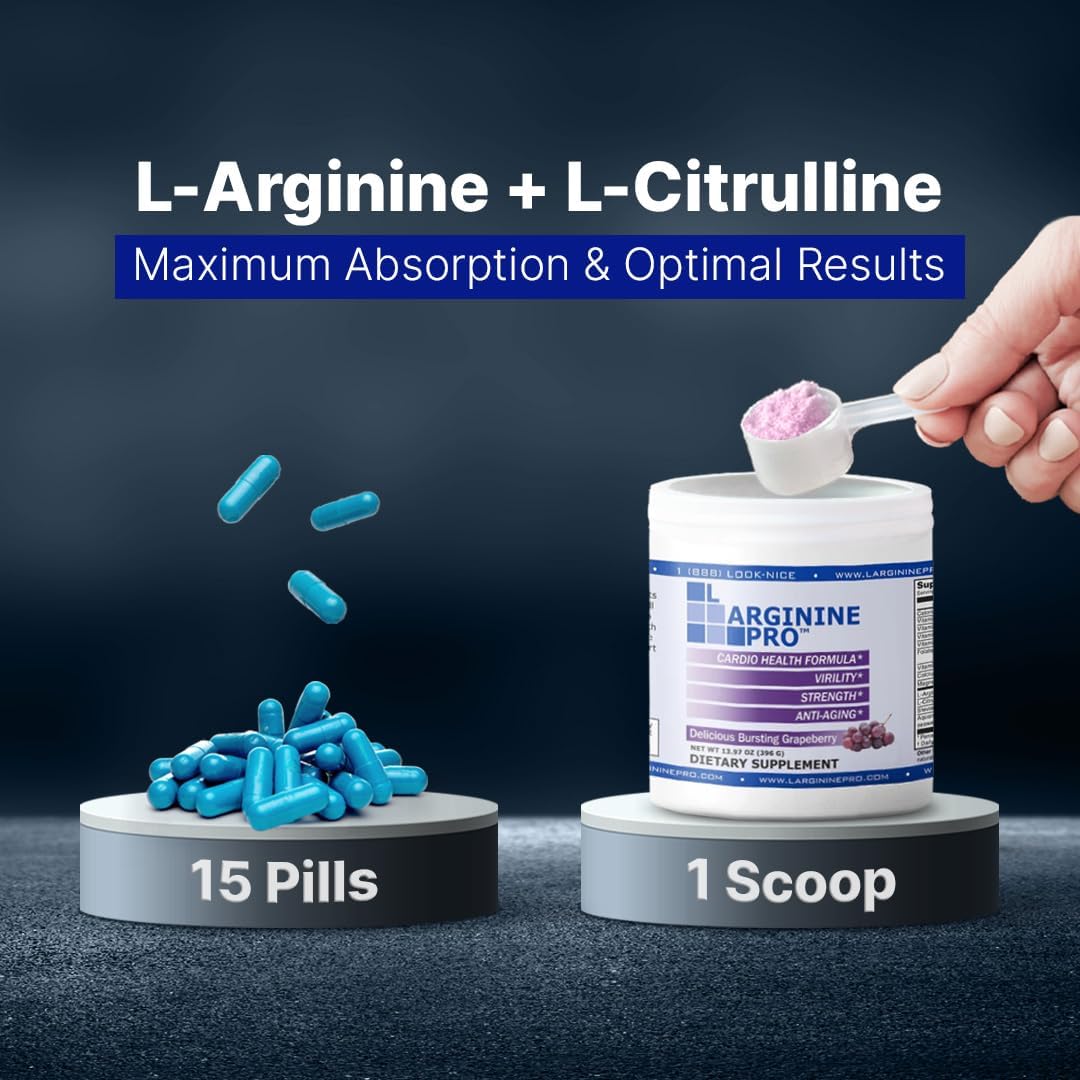 L-ARGININE PRO – Santé cardio et circulation: bénéfice potentiel pendant l'effort.
