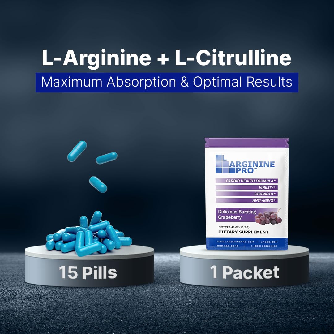 L-ARGININE PRO saveur orange-citron, rafraîchissant et facile à boire.