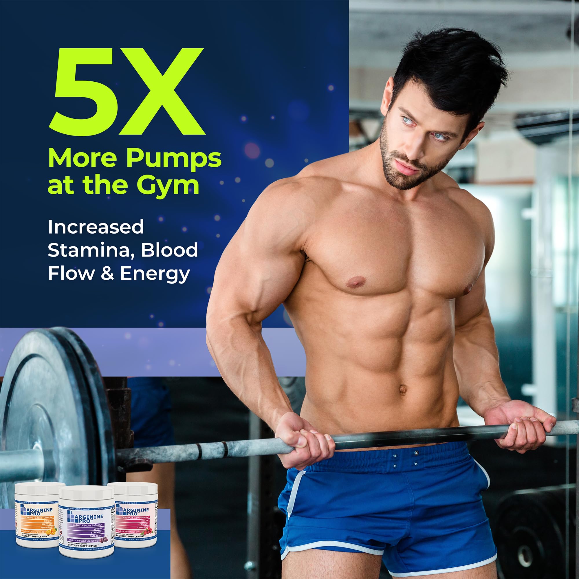 L-ARGININE PRO – Verre-boisson pré-entraînement: goût agréable et hydratation continue.