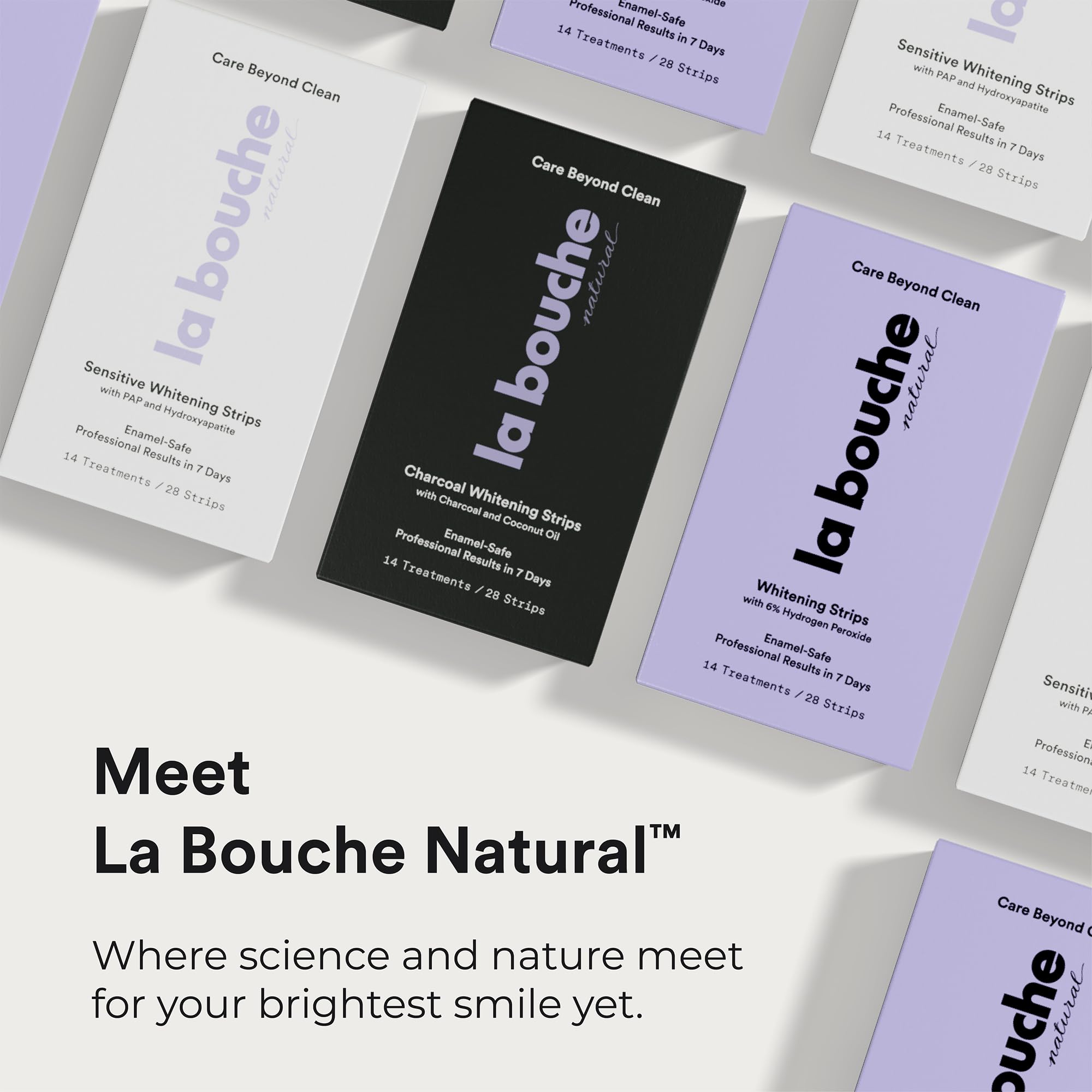 La Bouche Natural – kit de 14 traitements pour une routine pratique.