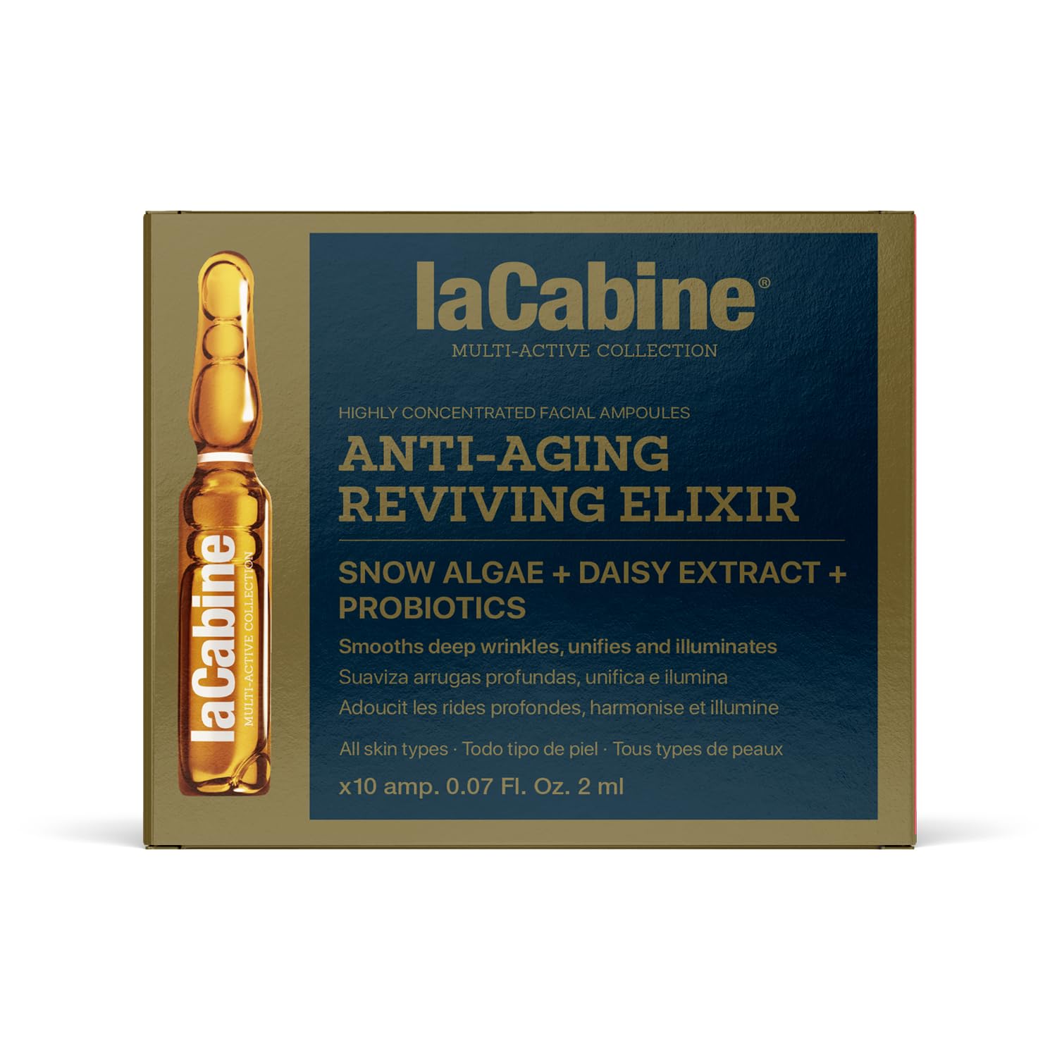 La Cabine Elixir anti-âge, ampoules prêtes à l’emploi pour revitaliser la peau