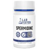 Spermidine 3HCL Lab Tested Supplements, capsules 10 mg, intégration facile dans votre routine.