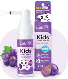 LAB52 Kids Oral Spray : bouteille 20 ml prête pour les routines dentaires.