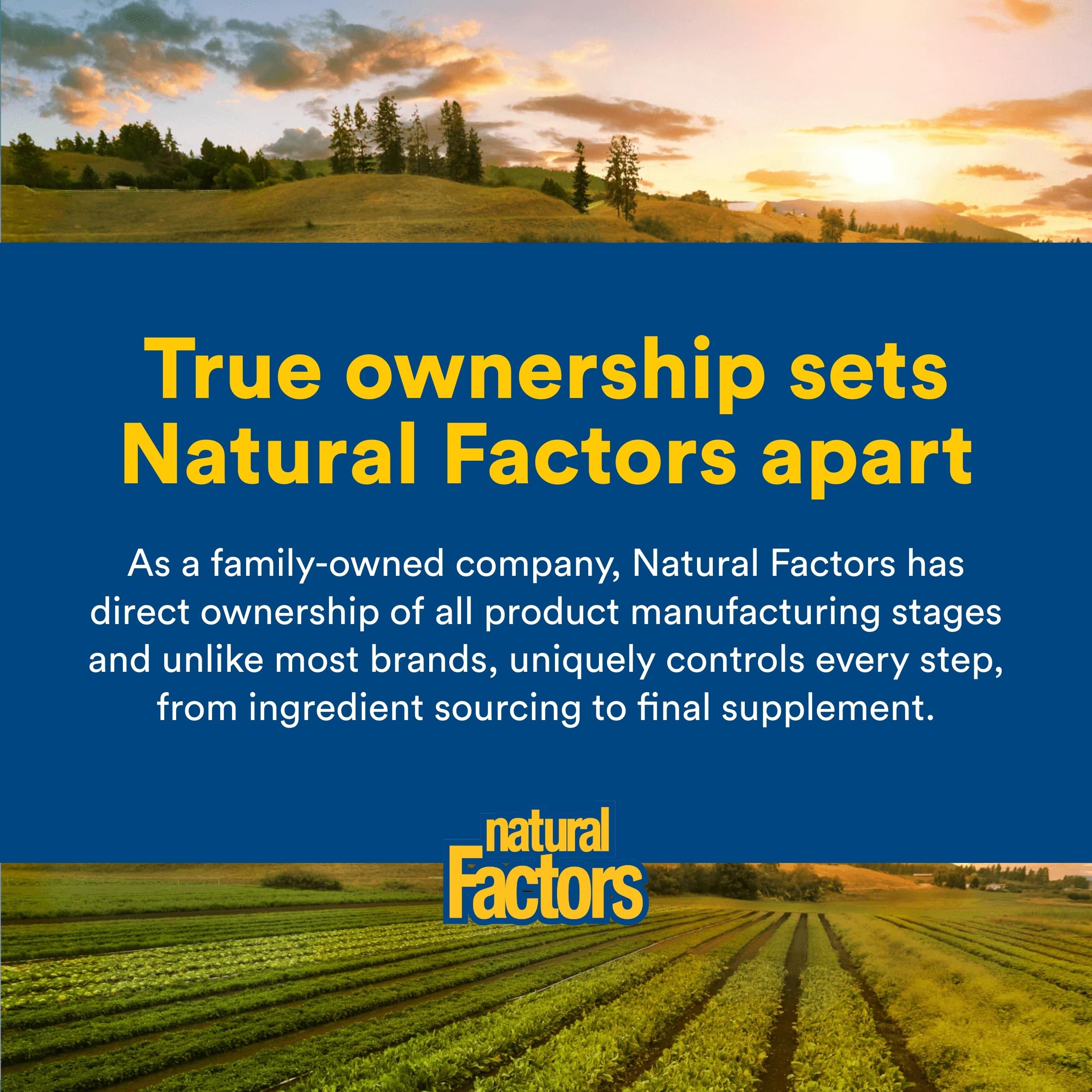 Label vegan sans gluten Natural Factors – garantie de pureté